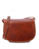 Фотография Женская кожаная сумка медового цвета Tuscany Leather Isabella TL9031 honey