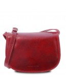 Фотография Женская красная кожаная сумка Tuscany Leather Isabella TL9031 red