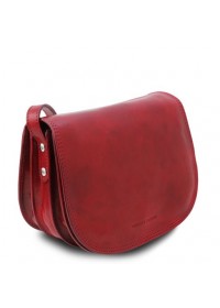 Женская красная кожаная сумка Tuscany Leather Isabella TL9031 red