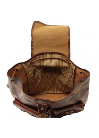 Кожаный фирменный женский рюкзак Tuscany Leather Tokyo TL9035