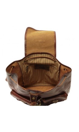 Кожаный фирменный женский рюкзак Tuscany Leather Tokyo TL9035