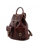 Фотография Кожаный фирменный женский рюкзак Tuscany Leather Tokyo TL9035