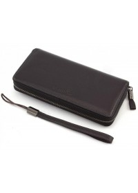 Черный кожаный клатч - кошелек Marco Coverna TRW8575A