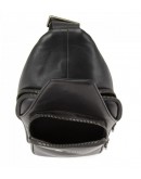 Фотография Слинг мужской черный кожаный Tiding Bag SM-681A