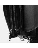 Фотография Мужская кожаная сумка с ручкой и на плечо Ricco Grande T1tr0020bl-black