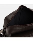Фотография Мужская коричневая кожаная сумка на плечо Ricco Grande T1tr0026br-brown