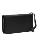 Фотография Кожаный клатч на 2 молнии Ricco Grande K17m106-black