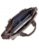 Фотография Кожаная мужская сумка для небольшого ноутбука SHVIGEL 11109