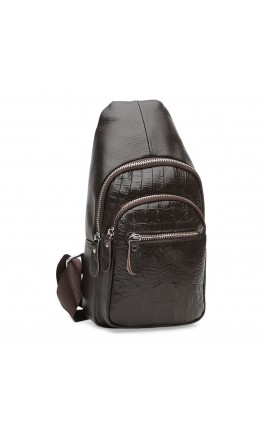 Коричневый мужской рюкзак Borsa Leather K1142-brown