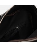 Фотография Мужская кожаная сумка на плечо и в руку Keizer K12045a-black