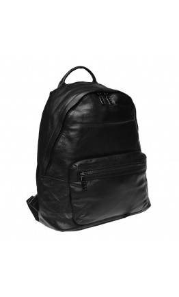 Черный кожаный рюкзак Keizer K111683-black