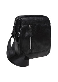 Черная кожаная мужская сумка Keizer K12051-black