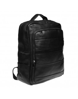 Черный мужской кожаный рюкзак Keizer K1552-black