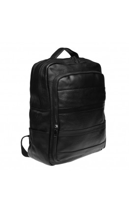 Черный мужской кожаный рюкзак Keizer K1552-black