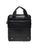 Фотография Мужская черная сумка Borsa Leather K18859-black