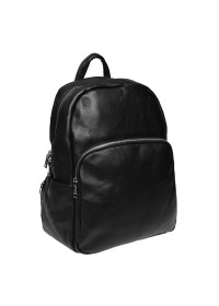 Мужской кожаный рюкзак Borsa Leather k168001-black