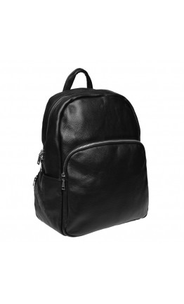 Мужской кожаный рюкзак Borsa Leather k168001-black