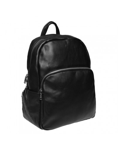 Фотография Мужской кожаный рюкзак Borsa Leather k168001-black