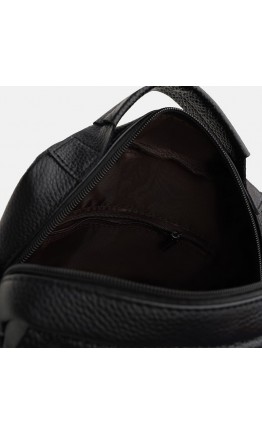 Мужская кожаная сумка черная барсетка Keizer K1602-black