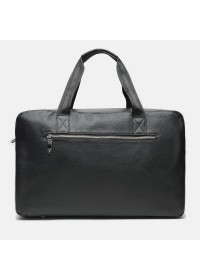 Mужская кожаная сумка для командировок и спорта Ricco Grande K16274-black