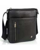 Фотография Мессенджер мужской черный кожаный Royal Bag RB-F-SM8-17629A