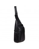Фотография Слинг-рюкзак мужской кожаный Keizer K16601-black