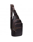 Фотография Коричневый мужской кожаный слинг Keizer K13035-brown