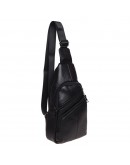 Фотография Слинг мужской кожаный черный Keizer K1682-black