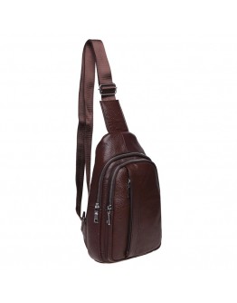 Коричневый кожаный слинг Keizer K12096-brown