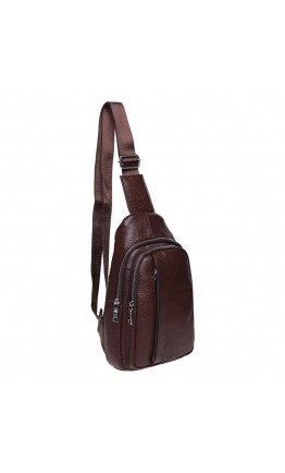 Коричневый кожаный слинг Keizer K12096-brown