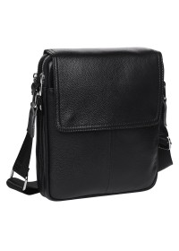 Черная мужская сумка на 2 отделения Keizer K13508-black