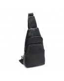 Фотография Слинг черный мужской кожаный Keizer K11930bl-black