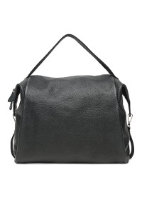 Женская черная кожаная сумка Ricco Grande 1l975-black
