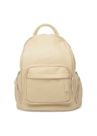 Женский рюкзак кожаный цвет бежевый Ricco Grande 1l976-beige