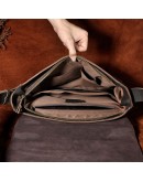 Фотография Кожаная сумка через плечо с клапаном 0630R Bexhill