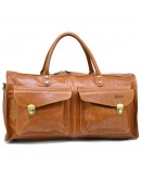 Фотография Дорожная кожаная коричневая мужская сумка TARWA GB-5664-4lx