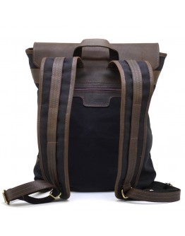 Рюкзак для ноутбука из канвас и кожи Tarwa RGС-3880-3md