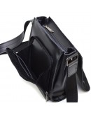 Фотография Мужская кожаная черная сумка через плечо TARWA ZA-3027-3md