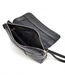 Фотография Мужской черный кожаный клатч - сумка TARWA GA-0060-4lx