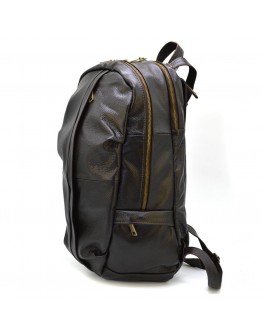 Мужской рюкзак из натуральной кожи коричневого цвета Tarwa FC-7340-3md