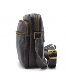 Фотография Мужская коричневая кожаная сумка через плечо Tarwa FC-8086-1md