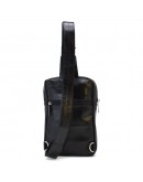 Фотография Кожаный мужской рюкзак - слинг на одно плечо Tarwa GA-0205-3md