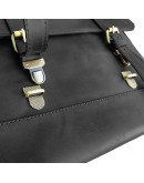 Фотография Портфель черный мужской кожаный винтажный TARWA RA-0001-4lx