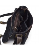 Фотография Мужская сумка через плечо из натуральной кожи и плотной ткани Tarwa RGj-6002-3md