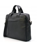 Фотография Кожаная черная сумка для ноутбука и документов TARWA FA-0250-4lx