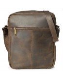 Фотография Вместительная кожаная винтажная сумка на плечо формата А4 TARWA RC-1810-4lx