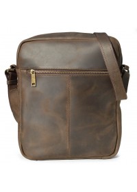 Вместительная кожаная винтажная сумка на плечо формата А4 TARWA RC-1810-4lx