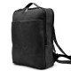Кожаный рюкзак для ноутбука черного цвета на два отделения Tarwa RA-7280-3md