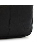 Фотография Кожаная черная сумка мессенджер из кожи флотар TARWA FA-60121-4lx