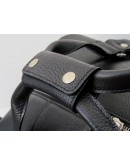 Фотография Мужская черная кожаная вместительная дорожная сумка TARWA FA-0320-4lx
